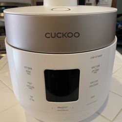 CUCKOO Twin Pressure Rice Cooker 6-Cup #CRP-ST0609F - $100 (Ventura)