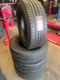 265/70R16 Michelin Defender LTX Full Tire Set