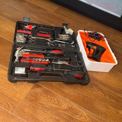 Tool Box And Drill