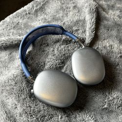 APPLE AIRPODS PRO MAX WIRELESS BLUETOOTH HEADPHONES BLUE