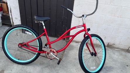 Hiland 26” inch Beach Cruiser Bike