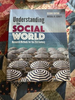 UNDERSTANDING THE SOCIAL WORLD SECOND EDITION BOOK