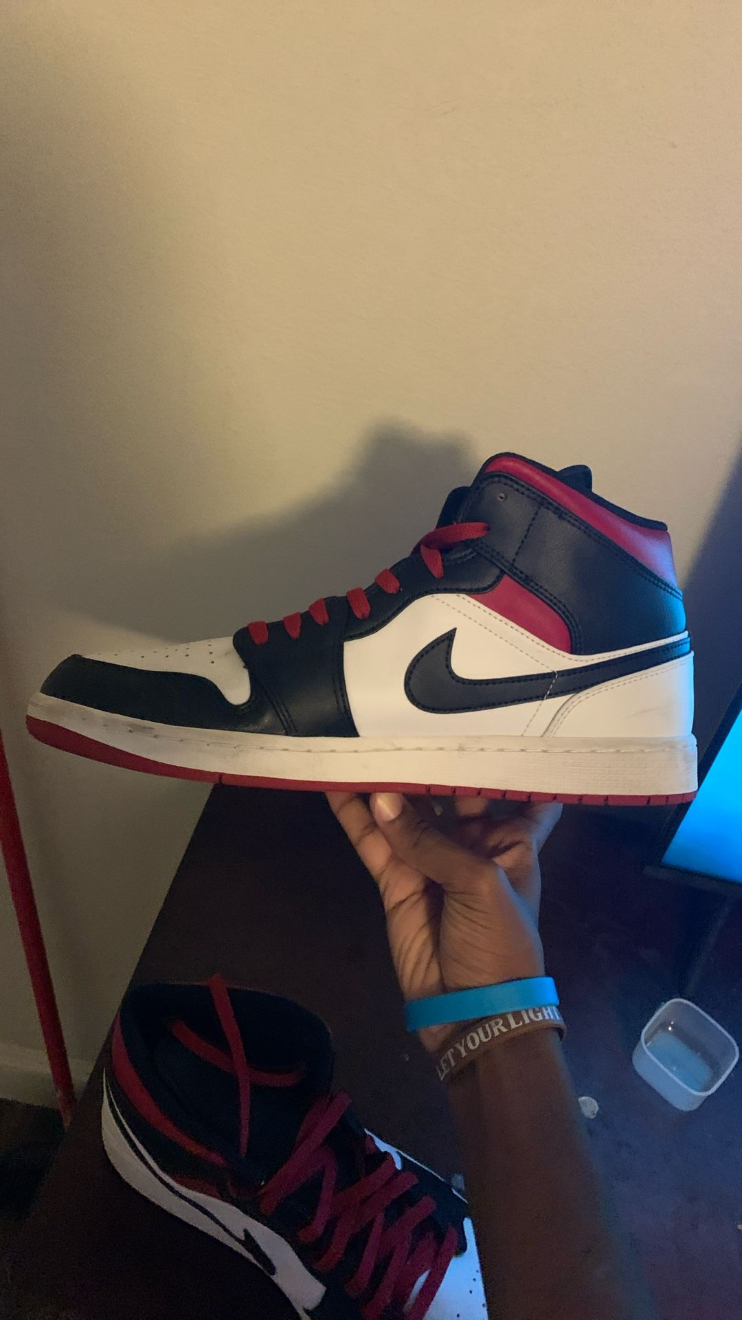 Jordan 1 Gym Black Toe Size 13