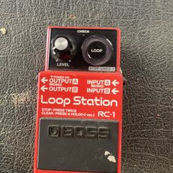 Boss Loop Station Guitar/Bass Pedal