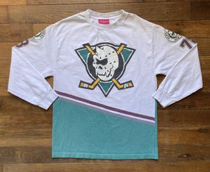 Rare Mishka X Anaheim Ducks Long- Sleeve Shirt