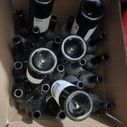 20+ Empty wine bottles for crafts