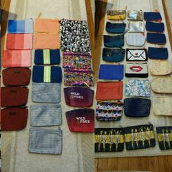 NEW Ipsy Cosmetics Makeup Travel Bag Pouch - $80 for lot of 43 - PARMA PICKUP