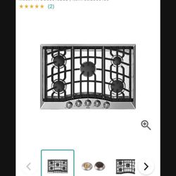 viking gas 36inch cooktop 