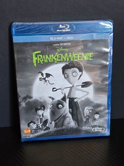 Frankenweenie (Blu-ray, 2012) Tim Burton NEW