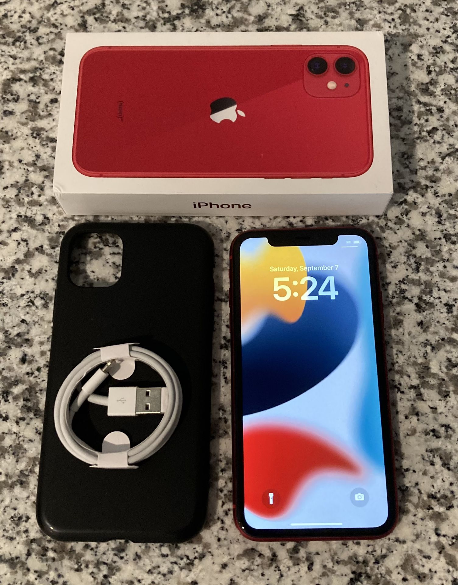 Apple iPhone 11 Red 128gb Unlocked Ex Condition