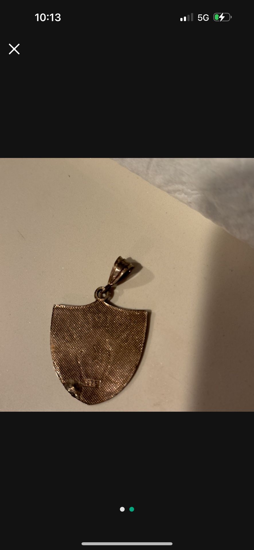 Raiders Sterling Silver Pendant 925 Stamped