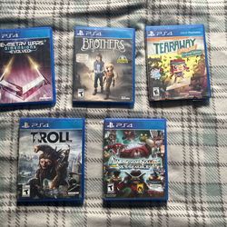 5 PlayStation 4 Games