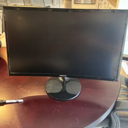 Samsung 24in Curved Monitor 60hz