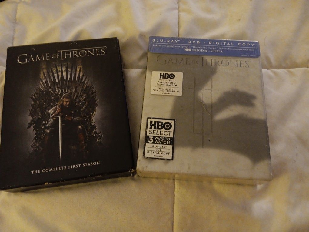 New Game Of Thrones Third Season W/Preowned First Season