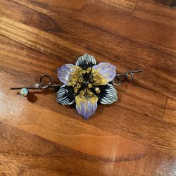 Flower/ Citrine Pendant 