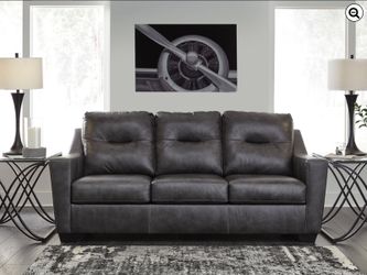 New Genuine Leather Sofa