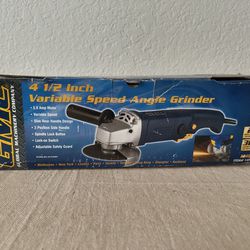 Variable Speed Angle Grinder New