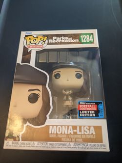 Parks and Rec Mona-Lisa Funko Pop (1284) - 2022 Fall Convention  Thumbnail