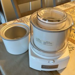 Cuisinart ice cream maker