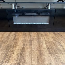 Fireplace TV Stand 