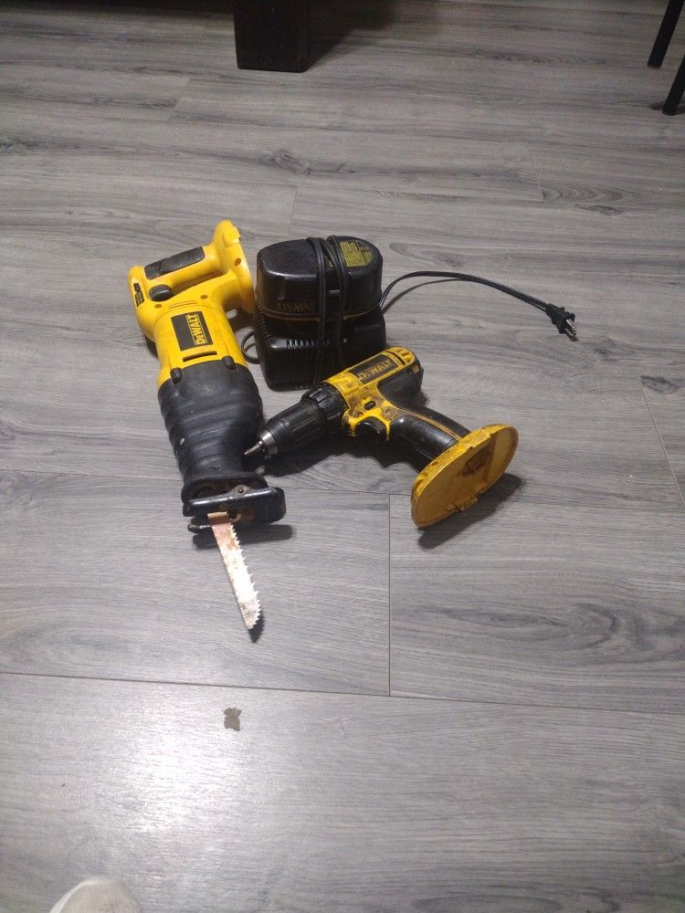 DeWalt Tools and Battery Charger