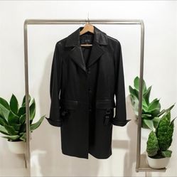 Wilsons Leather Black Coat