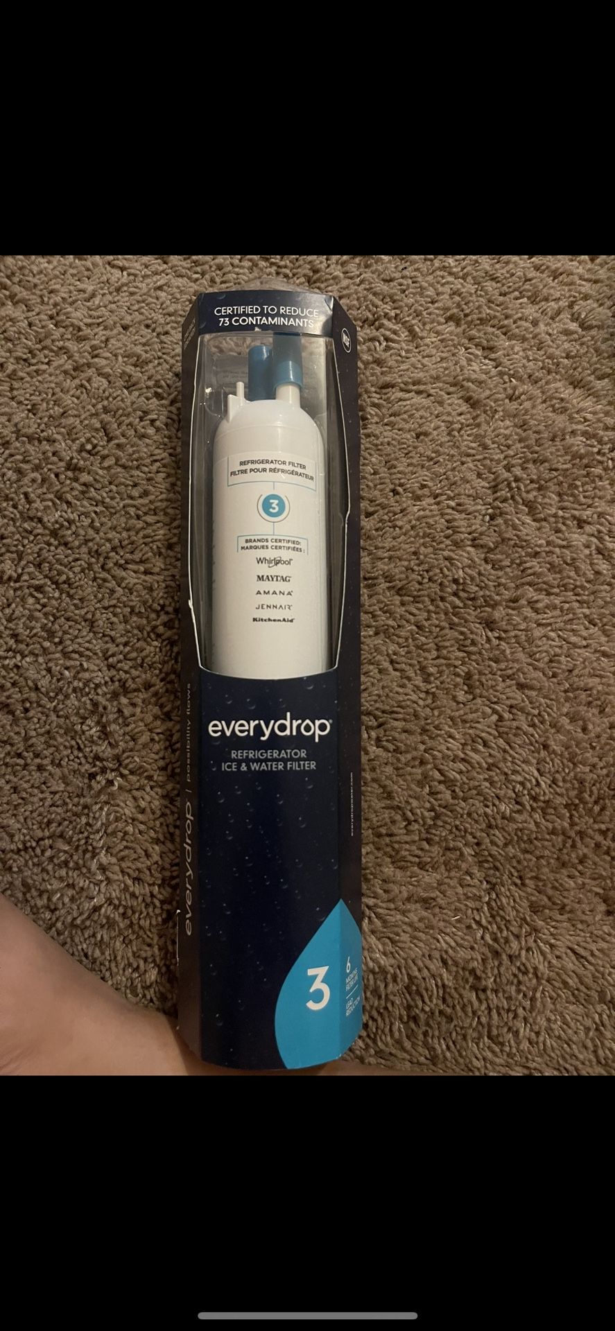 CERTIFIED TO REDUCE 73 CONTAMINANTS