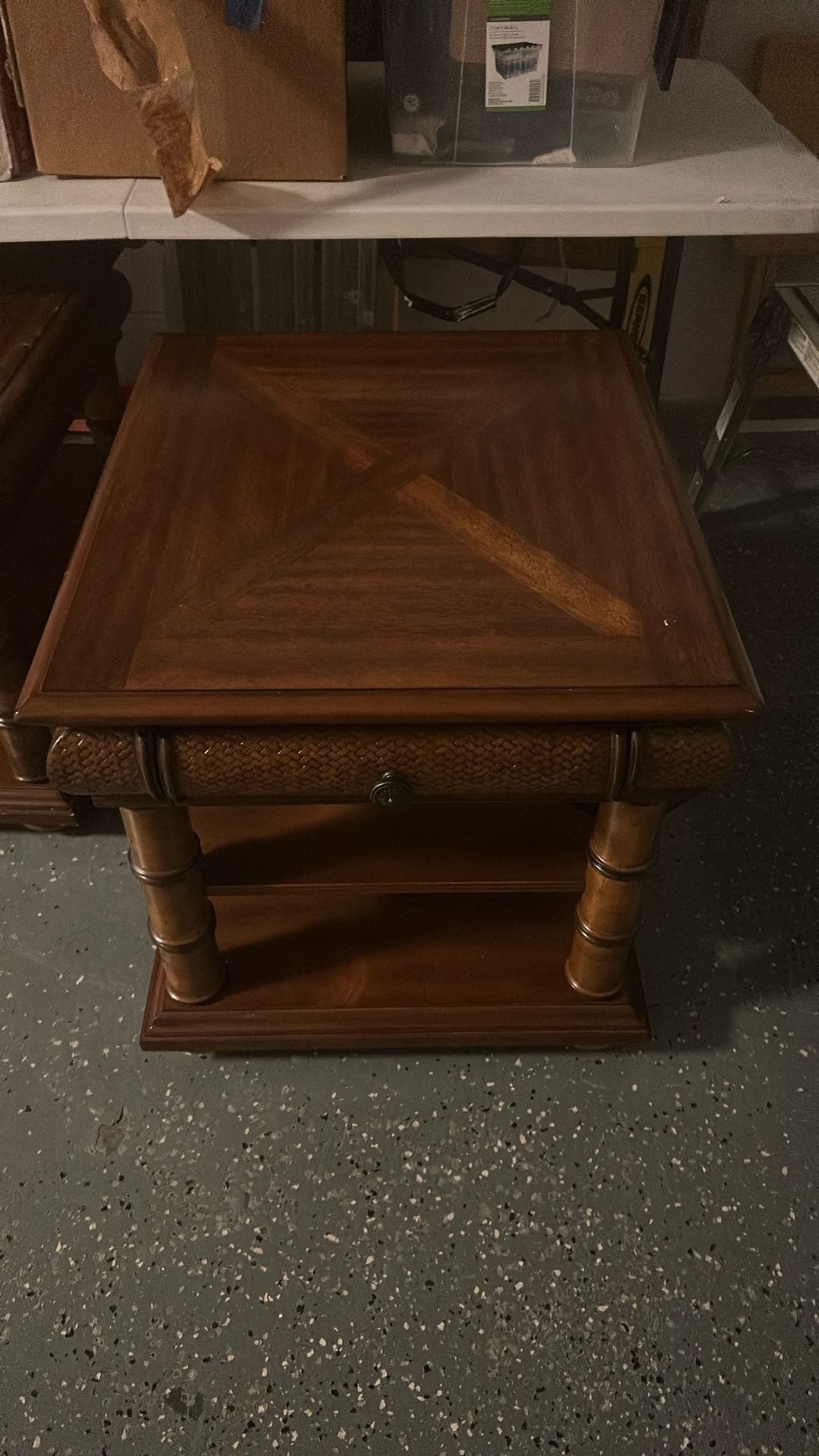 End Tables Hard Wood 