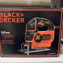 Black & Decker jig saw with curve control