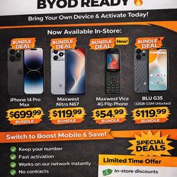 Boost phone bundles