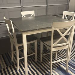 Table and chairs