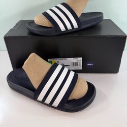 ADIDAS Unisex Men's Women's Slides Sandals Slide Slip-On - NAVY