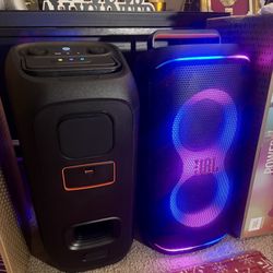 JBL PartyBox Club 120 160W Portable Bluetooth Party Speaker | LED Lights | Wireless Mic | Mic/Guitar Input