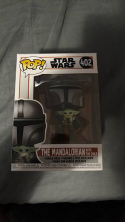 The Mandalorian with the child Star Wars Funko, Pop