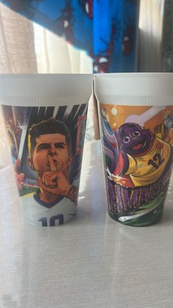 World Cup meal McDonald’s cups Christian and grimace or trade