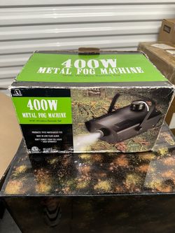 Seasonal Visions 400W Fog Machine in Box - Untested