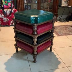 1970, S  Vintage  Ottoman   Footstool  Ethan Allan 