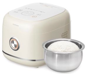 Joydeem Rice Cooker with Stainless Steel Inner Pot