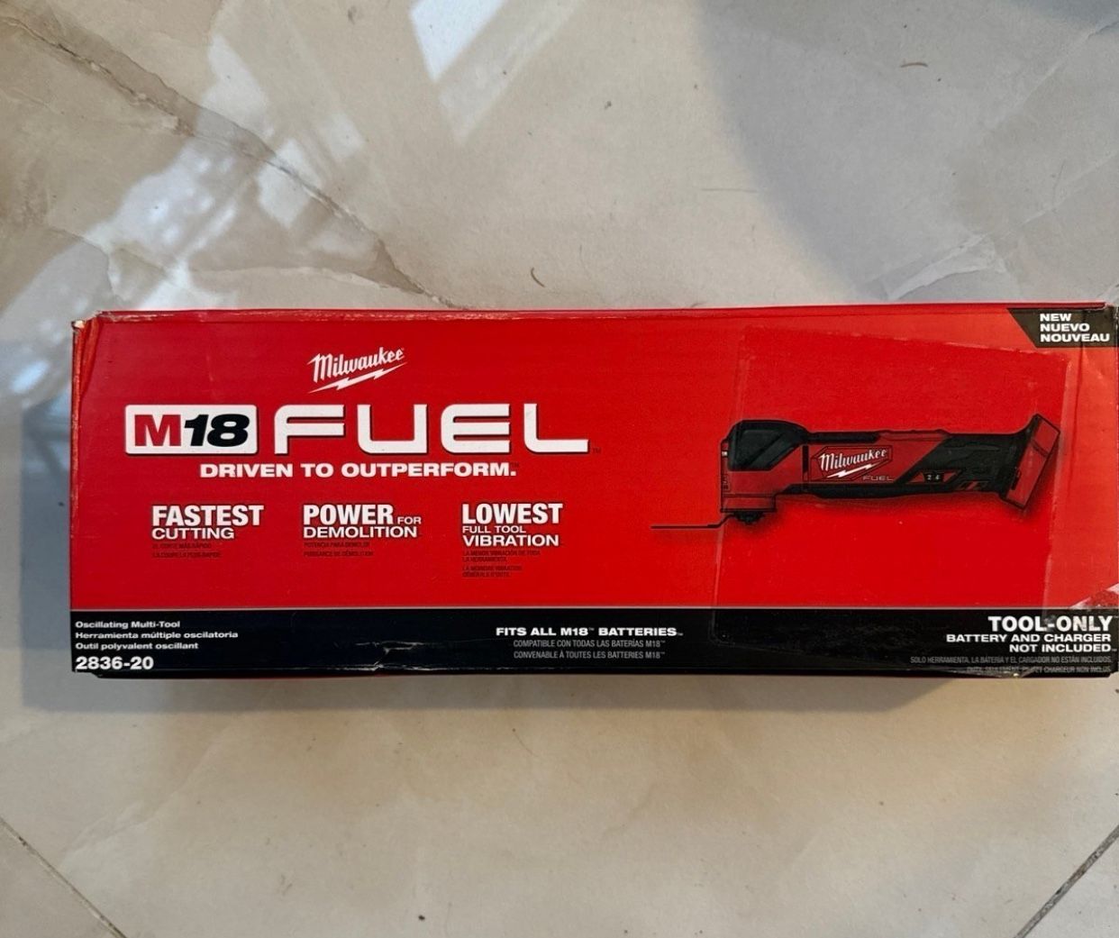 Milwaukee New Multitool M18 Fuel Brushless 