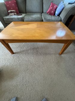 Coffee table and side tables