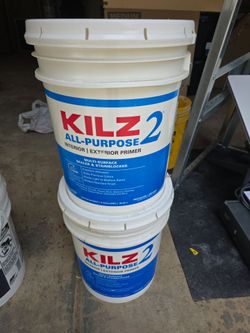 Kilz 2 Interior Primer (2 5Gal Buckets)