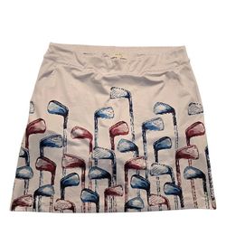 Coral Bay Women's Golf Tennis Skirt Size Large 