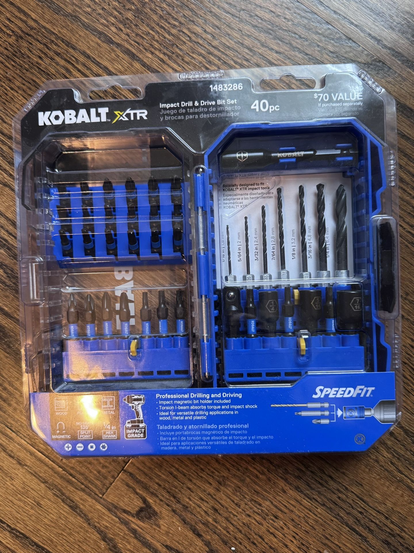 Kobalt 40 Piece Drill Screwdriver Set New Sealed