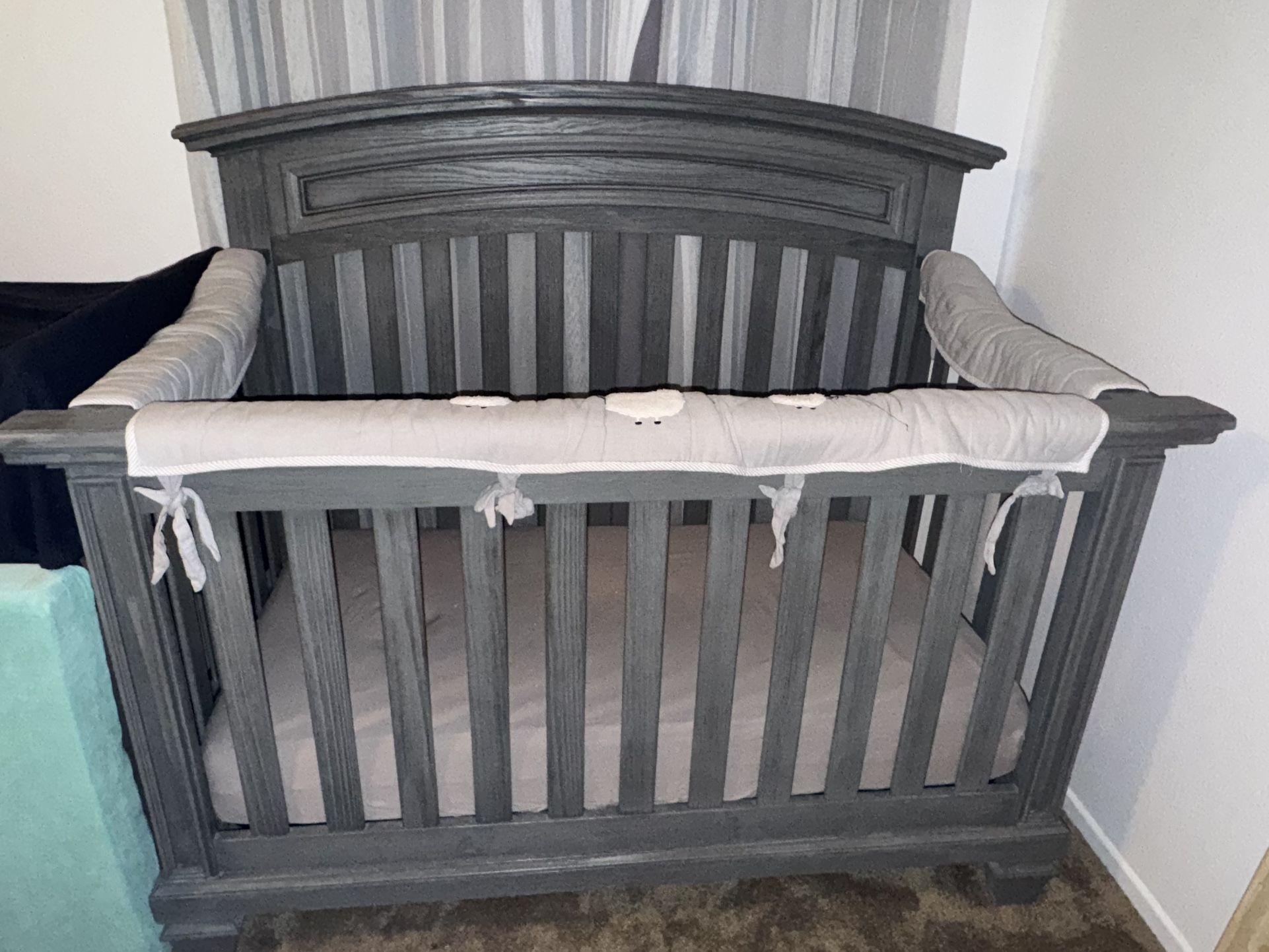 CRIB And Toddler Bed with Mattress