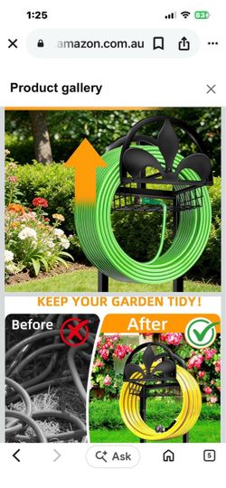 Garden Shepherd Hook Outdoor with 5 Prong Base, Bird Feeder Pole Hanger Holder Stand, Adjustable Heavy Duty Solar Light Plant Lantern Hanger Holder, W