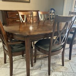 Dining Table  With Buffet Included