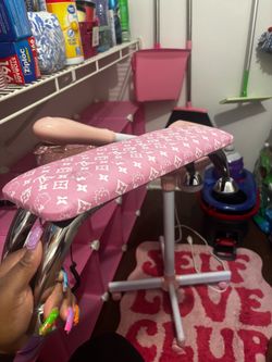 PINK NAIL TECH TOOLS