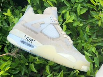 Off-White x Wmns Air Jordan 4 Retro SP 'Sail'