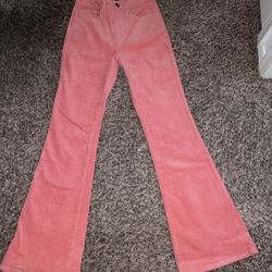 Corduroy Bootleg Pants 