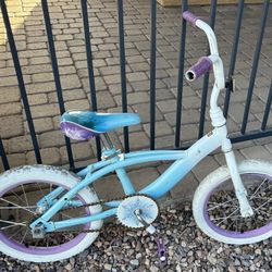 16” Frozen Kids Bike – Needs Tube, Cute & Rides Great 